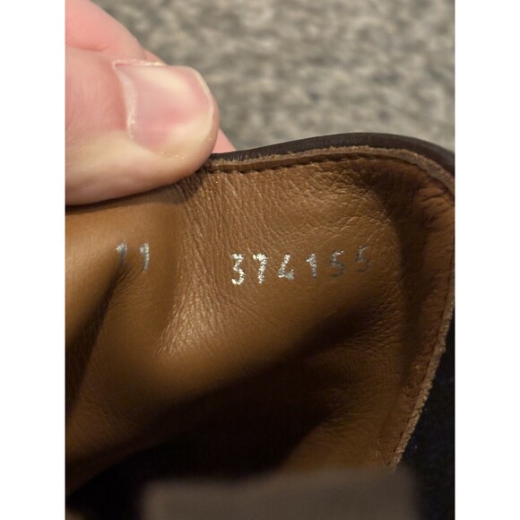 AQUATALIA Adrian Men’s Chelsea Boots Brown Suede Leather 11 US MADE IN ITALY - Picture 9 of 9